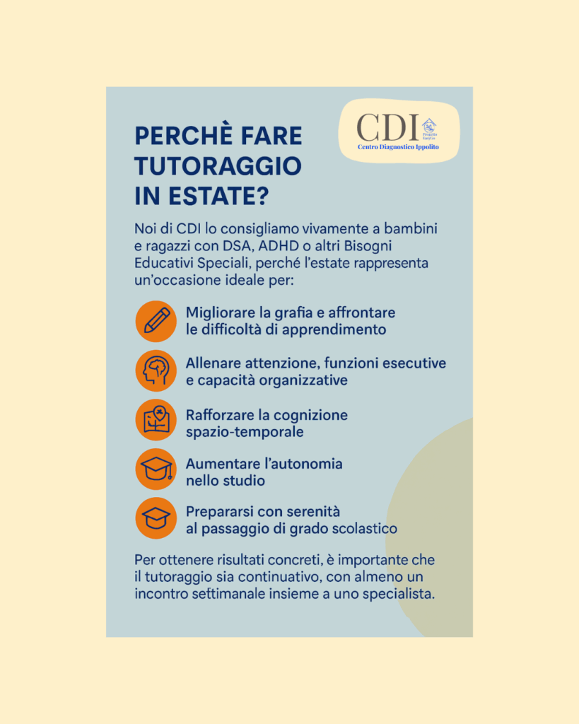 Un'opportunità preziosa per bambini e ragazzi con DSA, ADHD o altri BES
